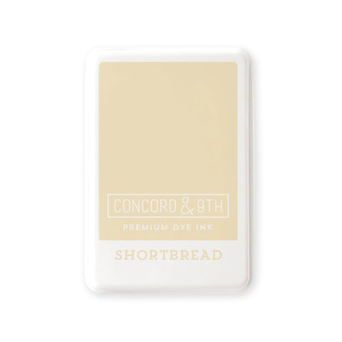 CONCORD & 9 TH: Premium Dye Ink Pad | Shortbread