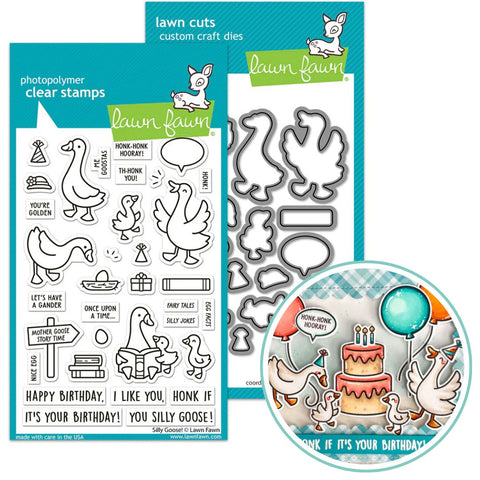 LAWN FAWN: Silly Goose | Stamp & Die Bundle