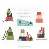 CONCORD & 9 th : Sleigh Full of Cheer | Stamp & Die Bundle