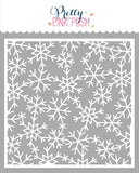 PRETTY PINK POSH: Snowflake | Stencil