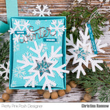 PRETTY PINK POSH: Snowflake Shaker | Die