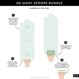 CONCORD & 9 th : So Many Scoops | Stamp & Die Bundle