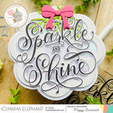 MAMA ELEPHANT: Sparkle and Shine | Stamp and Creative Cuts Bundle