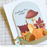 HONEY BEE STAMPS: Fall Flourish Pierced Cover Plate | Honey Cuts