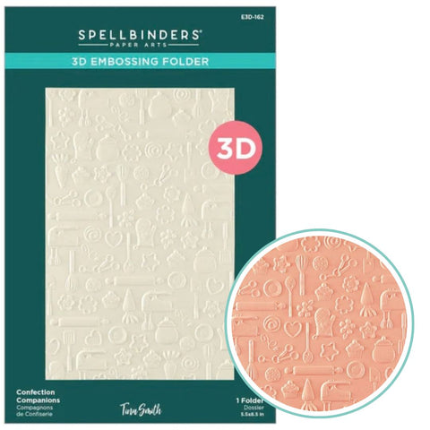 SPELLBINDERS:  3D Emboss Folder | Confection