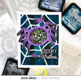PRETTY PINK POSH: Spooky Trees Background | Stencil