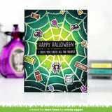 LAWN FAWN: Sweet Spiders | Stamp, Coloring Stencil, & Die Bundle