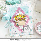 PRETTY PINK POSH: Eyelet Diamonds | Die