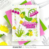 PRETTY PINK POSH:  Friend Greetings | Stamp