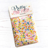 PRETTY PINK POSH:  Shaker Beads | Spring Pop