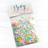 PRETTY PINK POSH:  Clay Confetti | Springtime Bunny