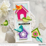 PRETTY PINK POSH: Decorative Bird Houses | Die