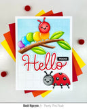PRETTY PINK POSH: Die | Large Hello + Shadow