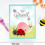 PRETTY PINK POSH: Stamp & Die Bundle | Hello Friend