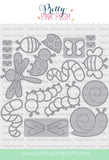 PRETTY PINK POSH: Die | Stitched Bugs