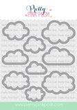 PRETTY PINK POSH: Stitched Clouds | Die