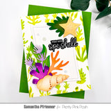 PRETTY PINK POSH: Coral | Layered Stencil 2 PK