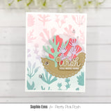 PRETTY PINK POSH: Coral | Layered Stencil 2 PK