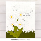 PRETTY PINK POSH: Die | Stitched Dandelions