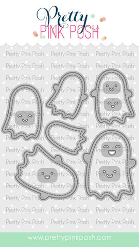 PRETTY PINK POSH: Stitched Ghosts | Die