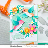PRETTY PINK POSH: Stitched Hummingbirds | Die