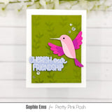 PRETTY PINK POSH: Stitched Hummingbirds | Die