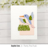 PRETTY PINK POSH: Stitched Hummingbirds | Die