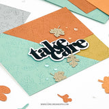 CONCORD & 9 th : Stitched Leaves Card Front | Die