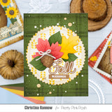 PRETTY PINK POSH: Die | Stitched Leaves