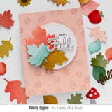 PRETTY PINK POSH: Die | Stitched Leaves