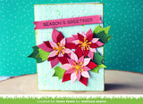 LAWN FAWN: Stitched Poinsettia | Lawn Cuts Die