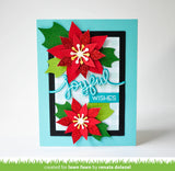 LAWN FAWN: Stitched Poinsettia | Lawn Cuts Die