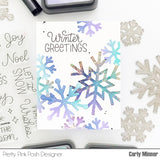 PRETTY PINK POSH:  Winter Greetings | Stamp