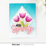 PRETTY PINK POSH: Stitched Spring Flowers | Die