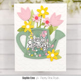PRETTY PINK POSH: Watering Can Shaker | Die