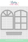 PRETTY PINK POSH: Die | Stitched Windows 1
