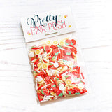 PRETTY PINK POSH:  Clay Confetti | Strawberry Banana