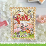LAWN FAWN: Stamp, Die and Stencils Bundle | Fall Mice