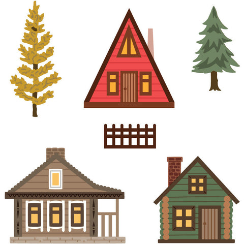 HONEY BEE STAMPS: Summer Cabins | Honey Cuts