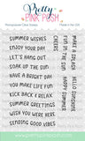 PRETTY PINK POSH:  Stamp | Summer Banner Greetings