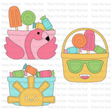 PRETTY PINK POSH: Die | Summer Bucket Additions