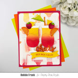 PRETTY PINK POSH:  Stamp | Summer Banner Greetings