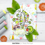 PRETTY PINK POSH: Layered Stencil 3PK | Summer Drinks