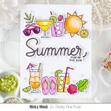PRETTY PINK POSH: Stamp & Die Bundle | Summer Sips