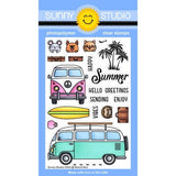 SUNNY STUDIO: Beach Bus | Stamp & Die Bundle