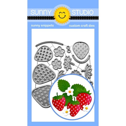 SUNNY STUDIO: Strawberry Patch | Sunny Snippets