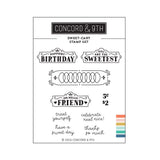 CONCORD & 9 th : Sweet Cart | Stamp
