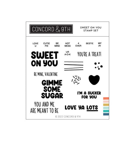 CONCORD & 9 th : Sweet On You | Stamp