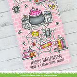 LAWN FAWN: Sweet Spiders | Stamp, Coloring Stencil, & Die Bundle