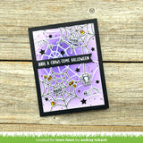 LAWN FAWN: Sweet Spiders | Stamp, Coloring Stencil, & Die Bundle